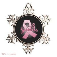 Breast Cancer Survivor Butterfly Ornament thumb 0