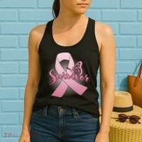 Breast Cancer Survivor Butterfly Women's Tank Top thumb 2