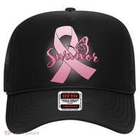 Breast Cancer Survivor Butterfly Hat thumb 0