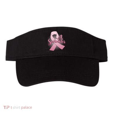 Breast Cancer Survivor Butterfly Visor