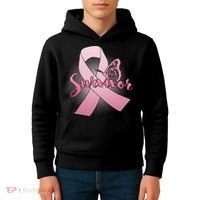 Breast Cancer Survivor Butterfly Kids Hoodie thumb 4