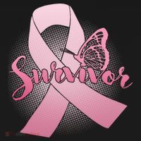 Breast Cancer Survivor Butterfly Kids T-Shirt thumb 4