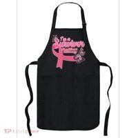 Breast Cancer Survivor Fighter Warrior Butterflies Apron thumb 0