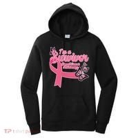 Breast Cancer Survivor Fighter Warrior Butterflies Women's Hoodie thumb 0