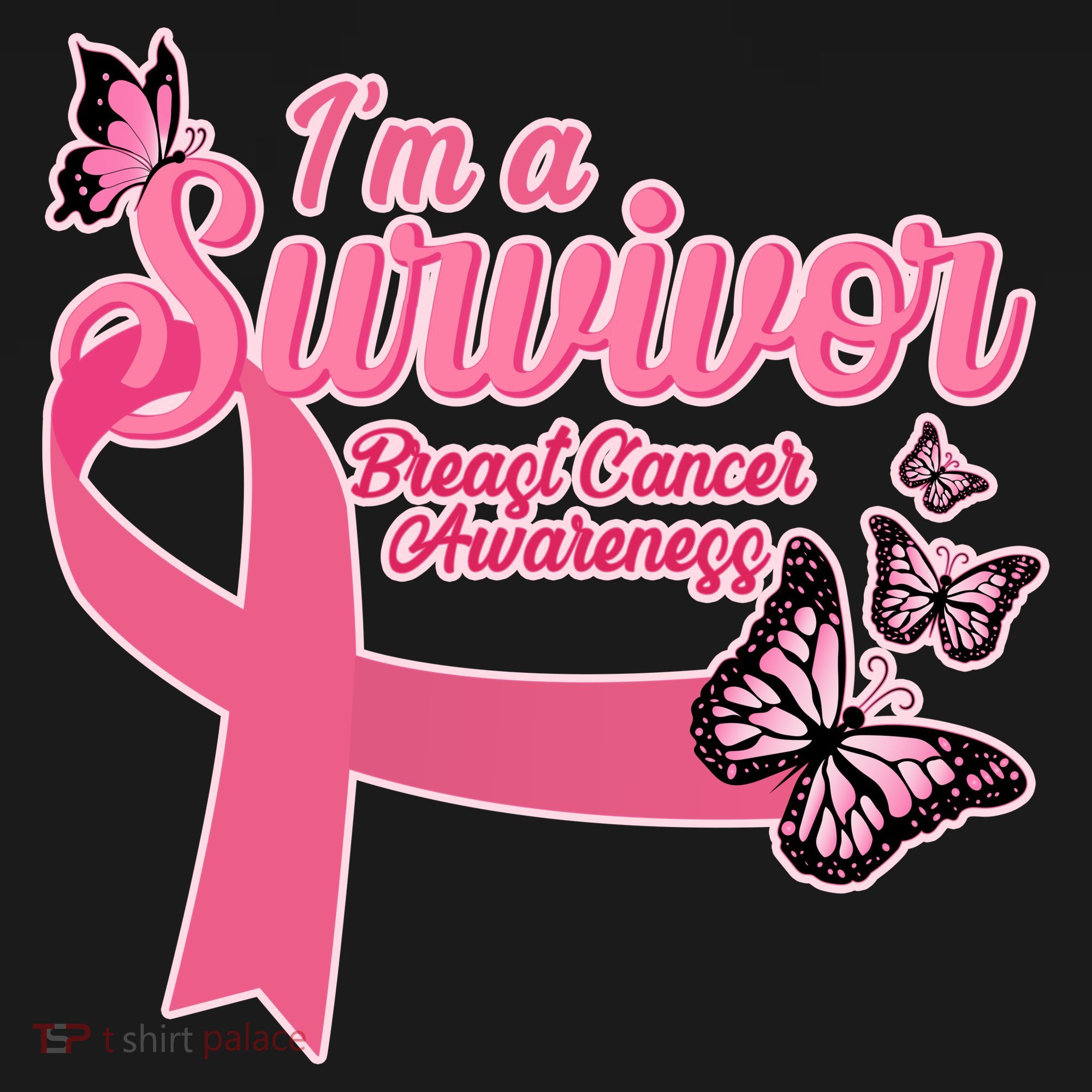 Breast Cancer Survivor Fighter Warrior Butterflies Women's Hoodie