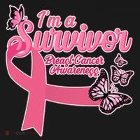 Breast Cancer Survivor Fighter Warrior Butterflies Mousepad thumb 1