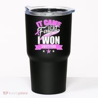 Breast Cancer Survivor It Came We Fought I Won Tumbler thumb 0