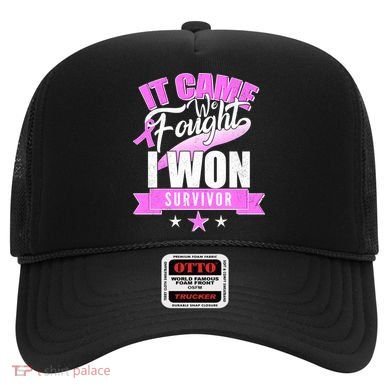 Breast Cancer Survivor It Came We Fought I Won Hat