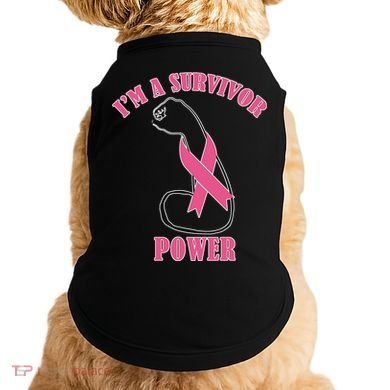 Breast Cancer Survivor Power Doggie Tank