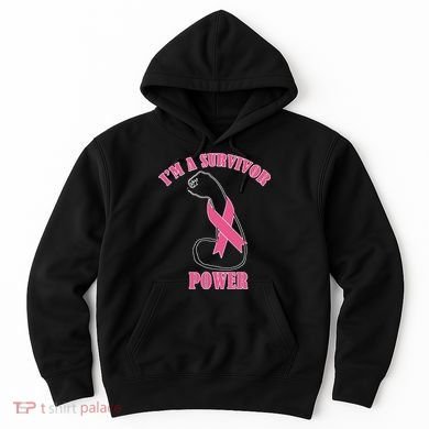 Breast Cancer Survivor Power Hoodie