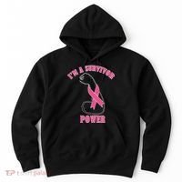 Breast Cancer Survivor Power Hoodie thumb 0