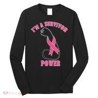 Breast Cancer Survivor Power Long Sleeve Shirt thumb 0