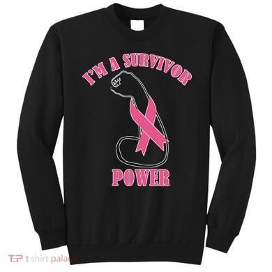 Breast Cancer Survivor Power Sweatshirt