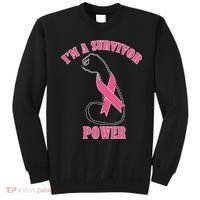 Breast Cancer Survivor Power Sweatshirt thumb 0