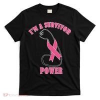 Breast Cancer Survivor Power T-Shirt thumb 0