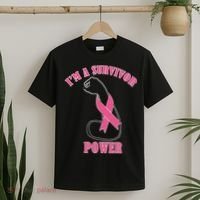 Breast Cancer Survivor Power T-Shirt thumb 2