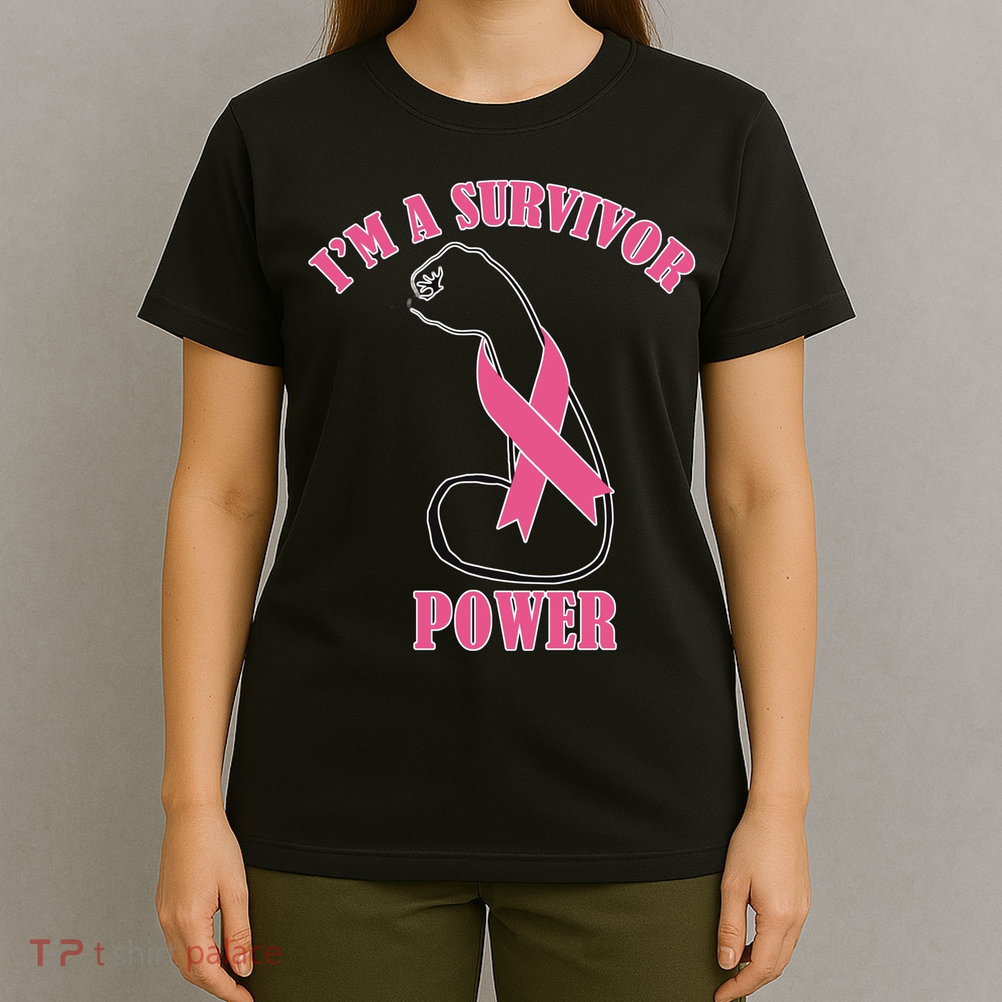 Breast Cancer Survivor Power T-Shirt