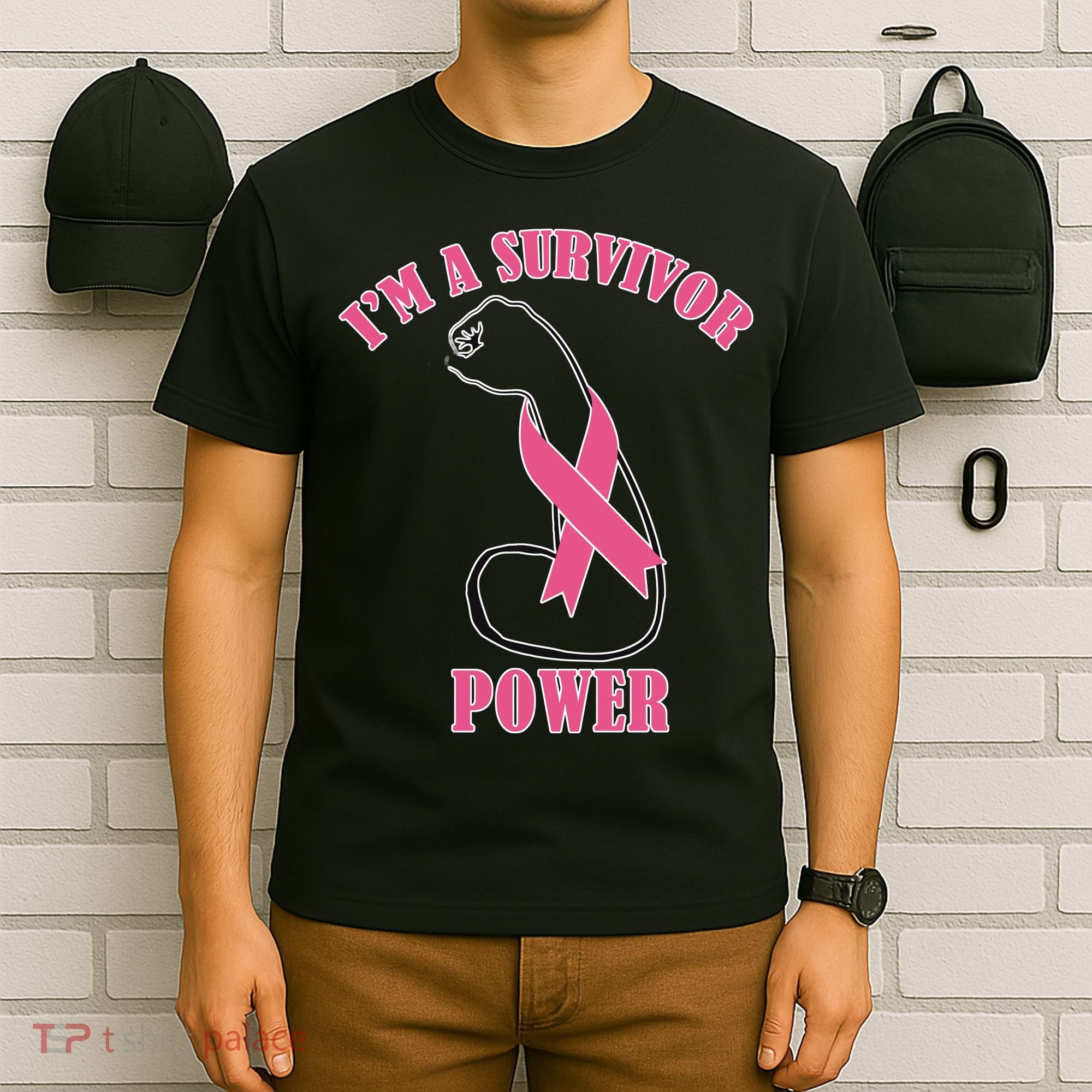 Breast Cancer Survivor Power T-Shirt
