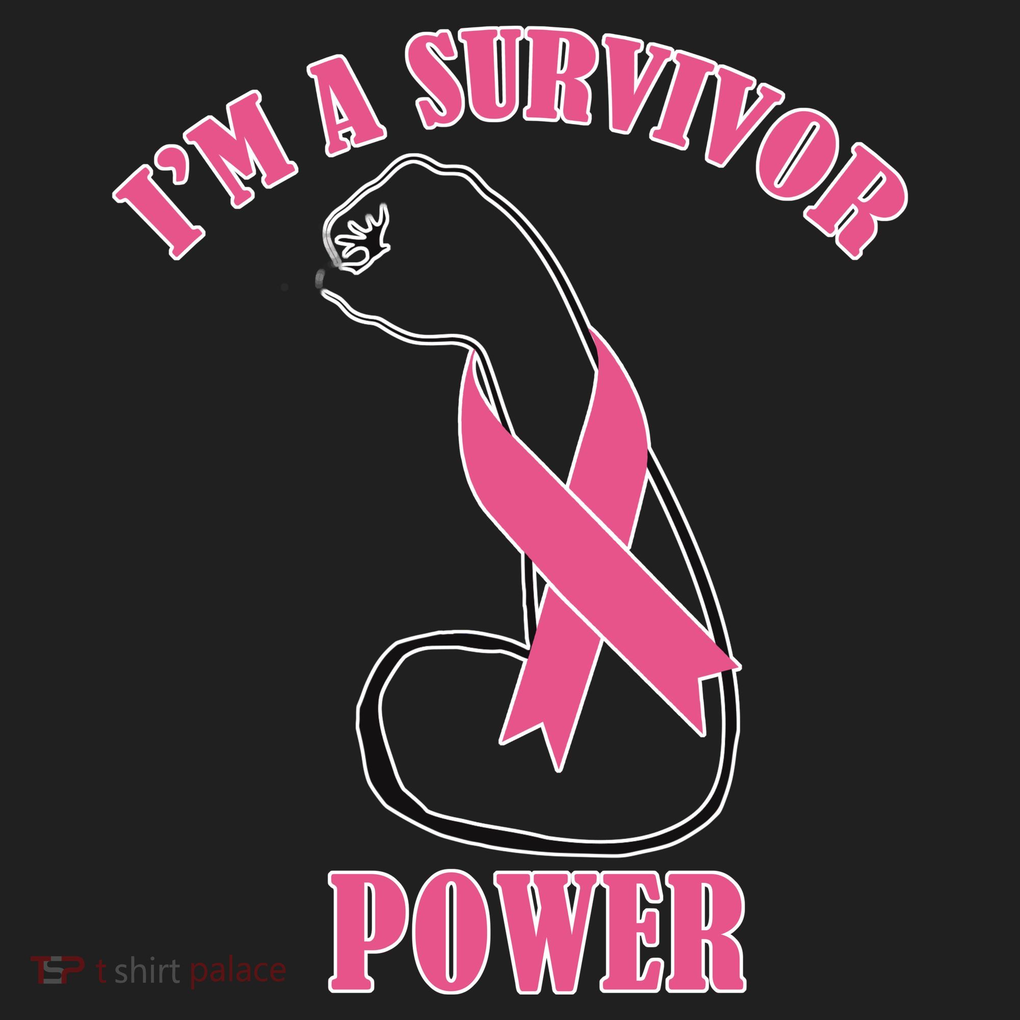 Breast Cancer Survivor Power Beanie