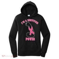 Breast Cancer Survivor Power Women's Hoodie thumb 0