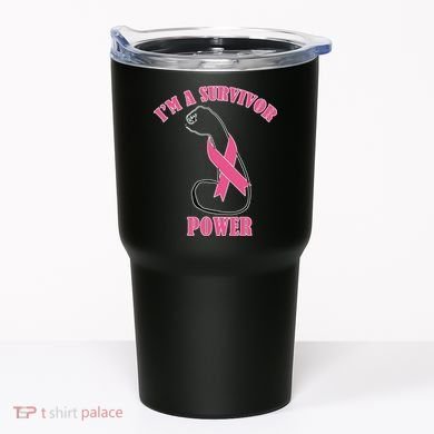 Breast Cancer Survivor Power Tumbler
