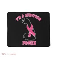 Breast Cancer Survivor Power Mousepad thumb 0