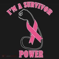 Breast Cancer Survivor Power Mousepad thumb 1