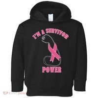 Breast Cancer Survivor Power Toddler Hoodie thumb 0