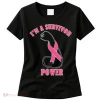 Breast Cancer Survivor Power Women's T-Shirt thumb 0