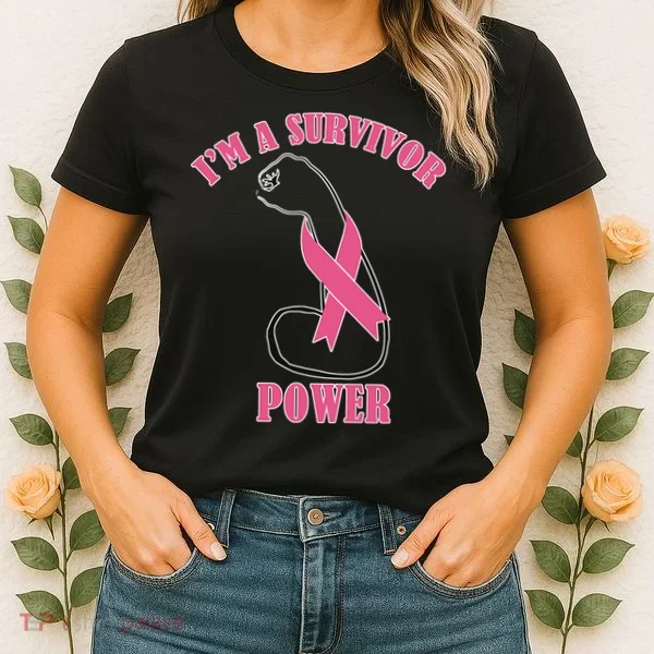 Breast Cancer Survivor Power Women's T-Shirt