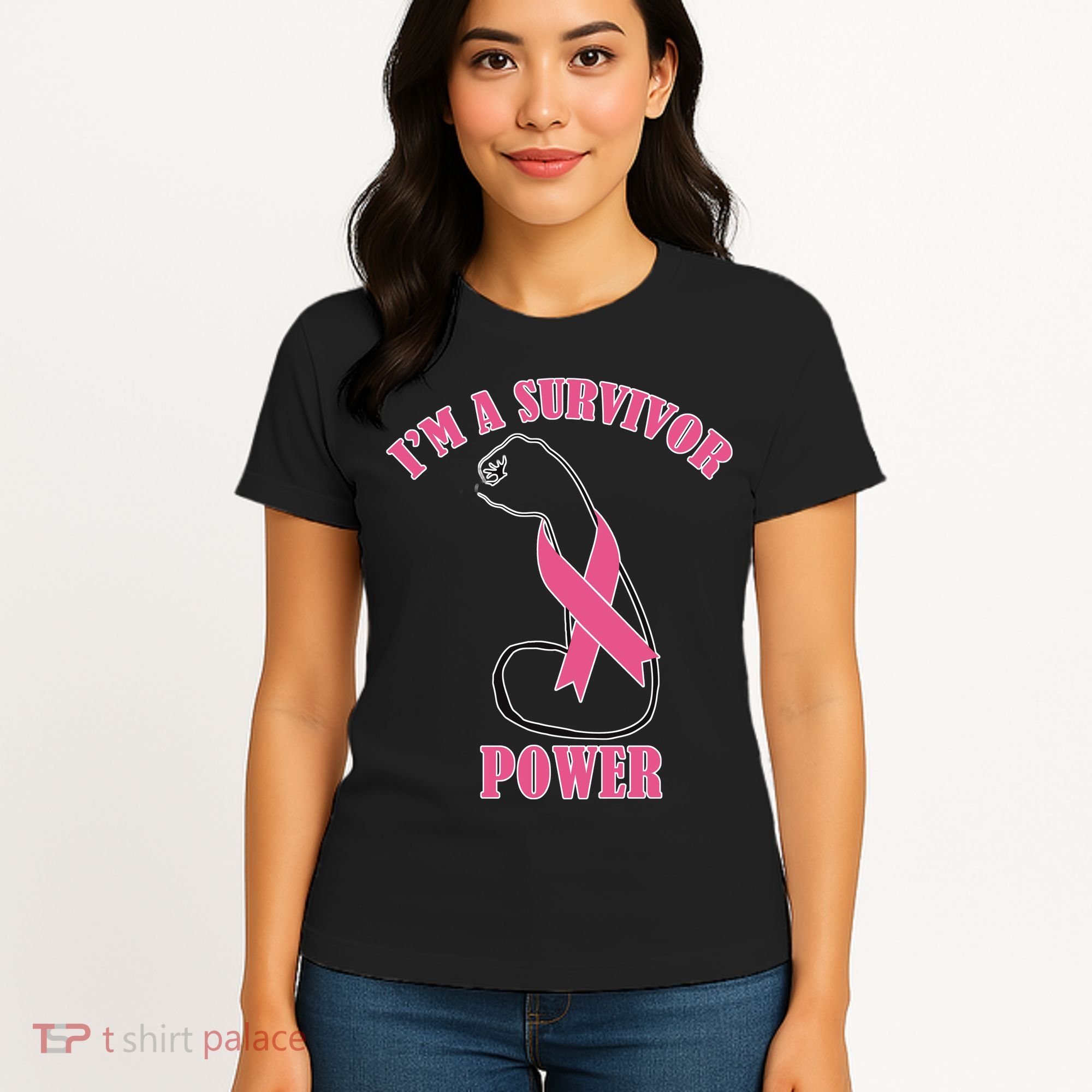 Breast Cancer Survivor Power Women's T-Shirt