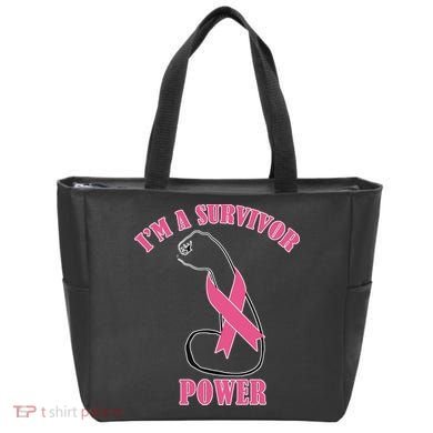 Breast Cancer Survivor Power Tote Bag