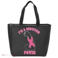Breast Cancer Survivor Power Tote Bag thumb 0