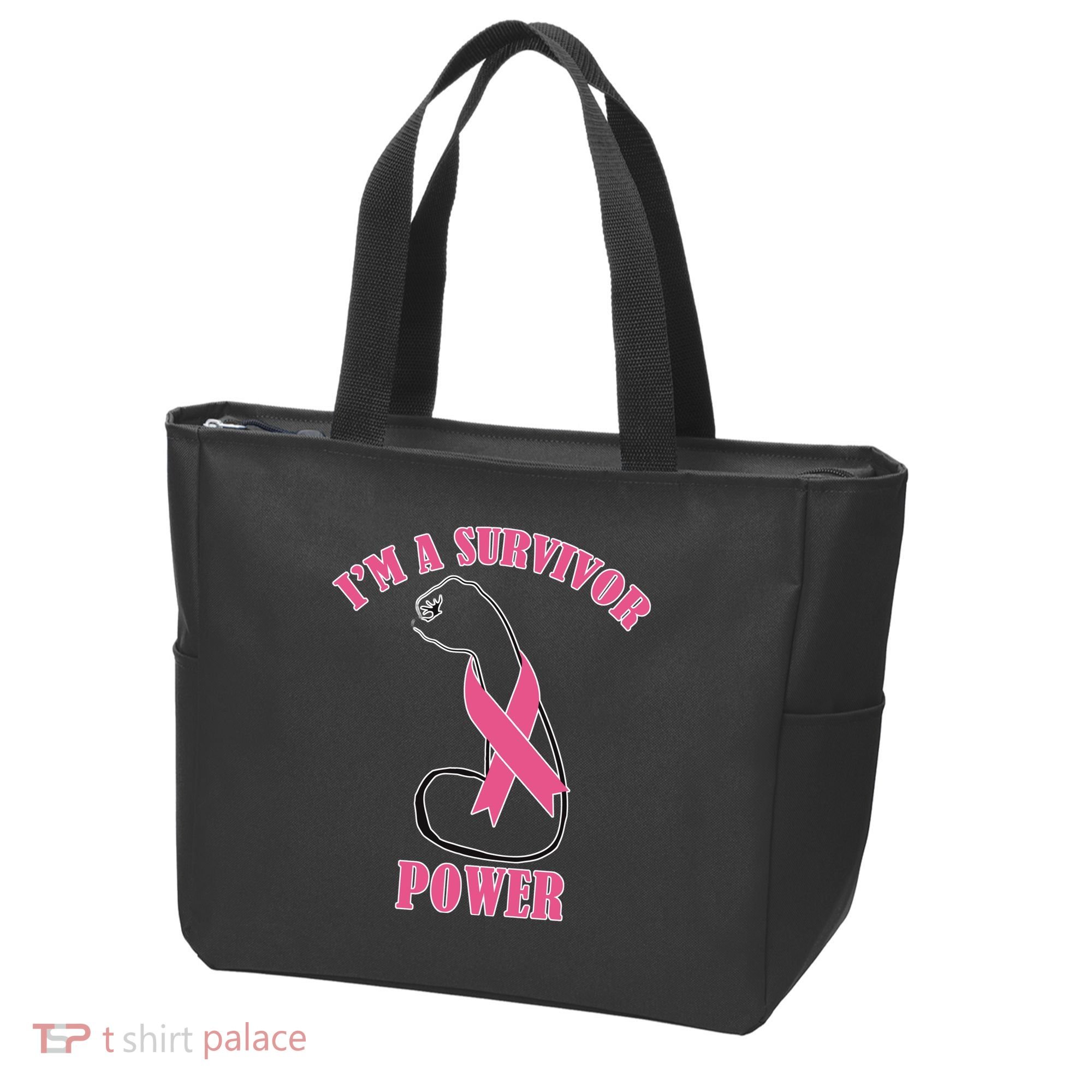 Breast Cancer Survivor Power Tote Bag