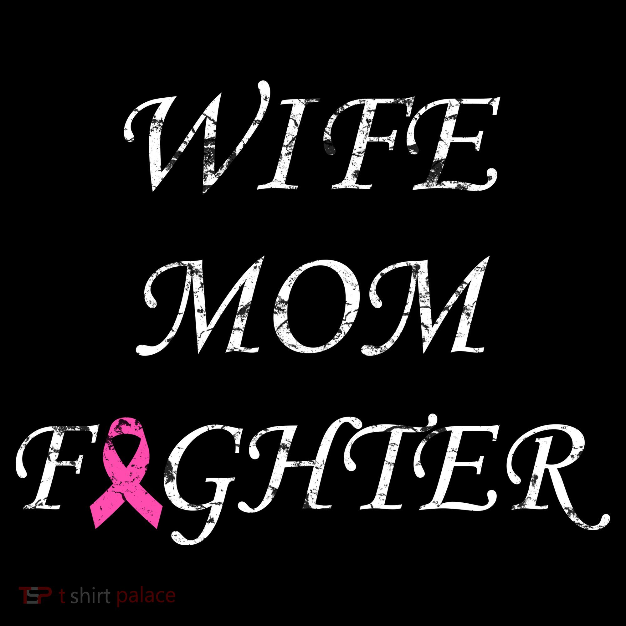 Breast Cancer Wife Mom Fighter Women's Hoodie