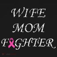 Breast Cancer Wife Mom Fighter Ornament thumb 1