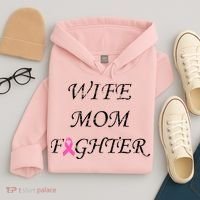 Breast Cancer Wife Mom Fighter Hoodie thumb 4