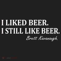 Brett Kavanaugh I Liked Beer I still Drink Beer Golf Towel thumb 3
