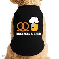 Bretzels And Beer Funny Oktoberfest Doggie Tank thumb 0