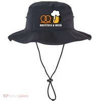 Bretzels And Beer Funny Oktoberfest Bucket Hat thumb 0
