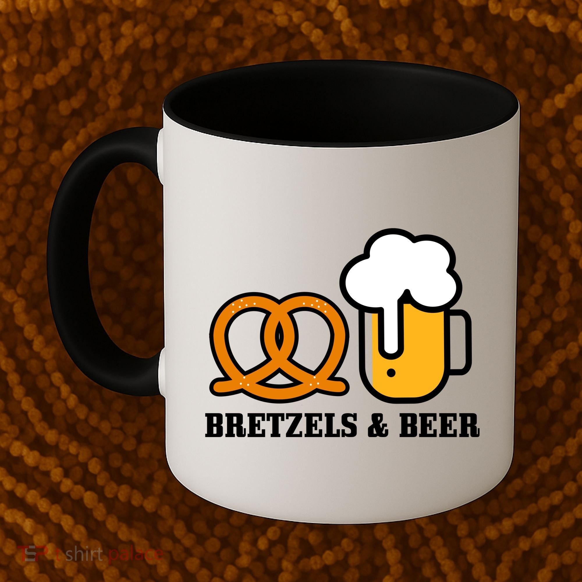Bretzels And Beer Funny Oktoberfest Coffee Mug