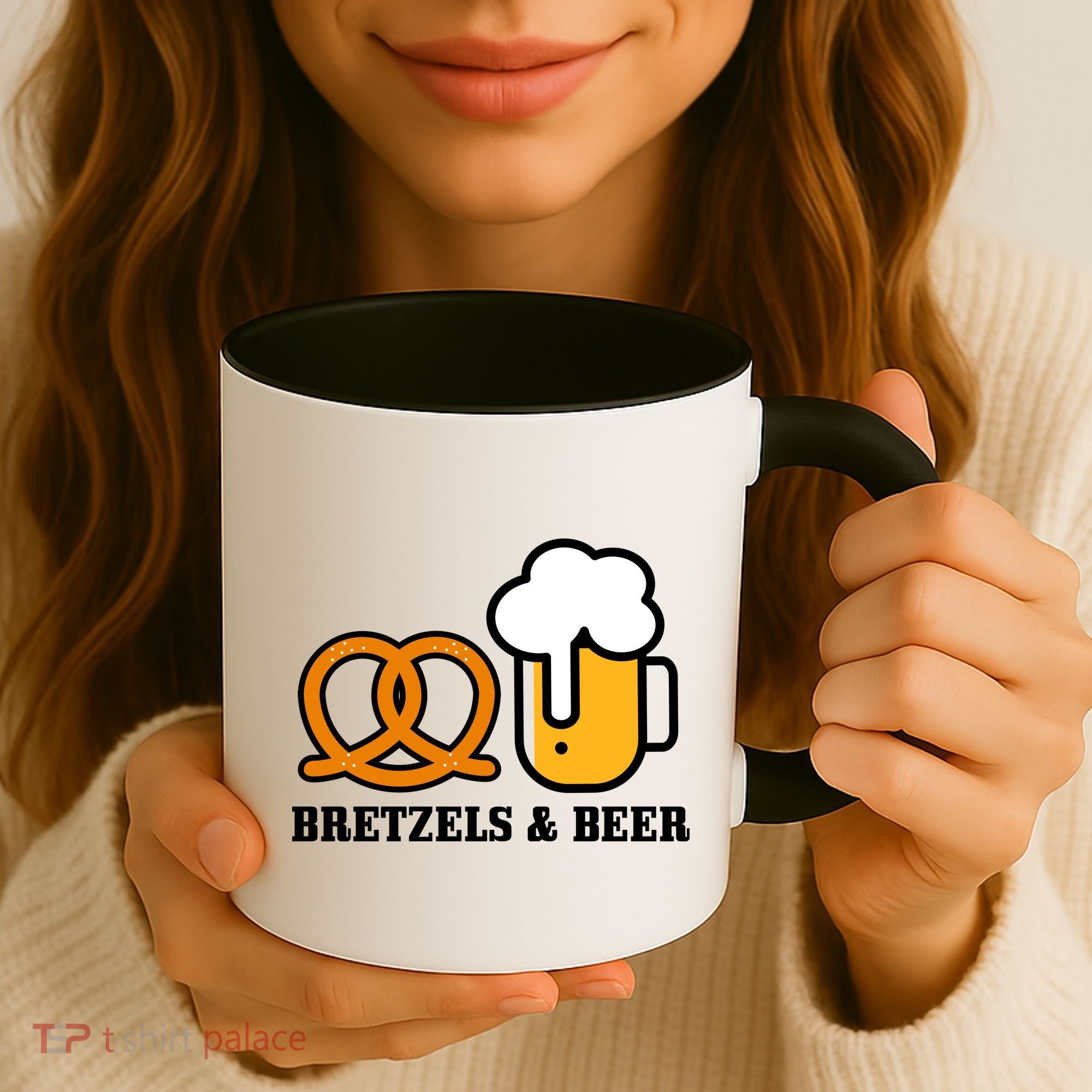 Bretzels And Beer Funny Oktoberfest Coffee Mug