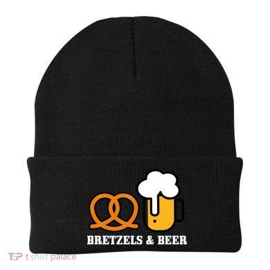 Bretzels And Beer Funny Oktoberfest Beanie
