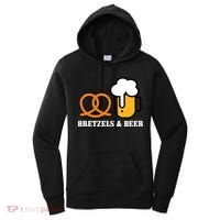Bretzels And Beer Funny Oktoberfest Women's Hoodie thumb 0