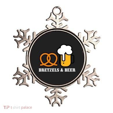 Bretzels And Beer Funny Oktoberfest Ornament