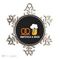 Bretzels And Beer Funny Oktoberfest Ornament thumb 0