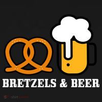 Bretzels And Beer Funny Oktoberfest Ornament thumb 1
