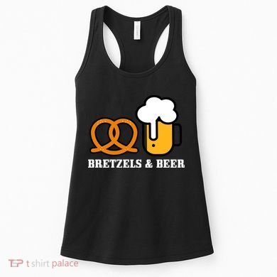 Bretzels And Beer Funny Oktoberfest Women's Tank Top