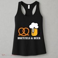 Bretzels And Beer Funny Oktoberfest Women's Tank Top thumb 3