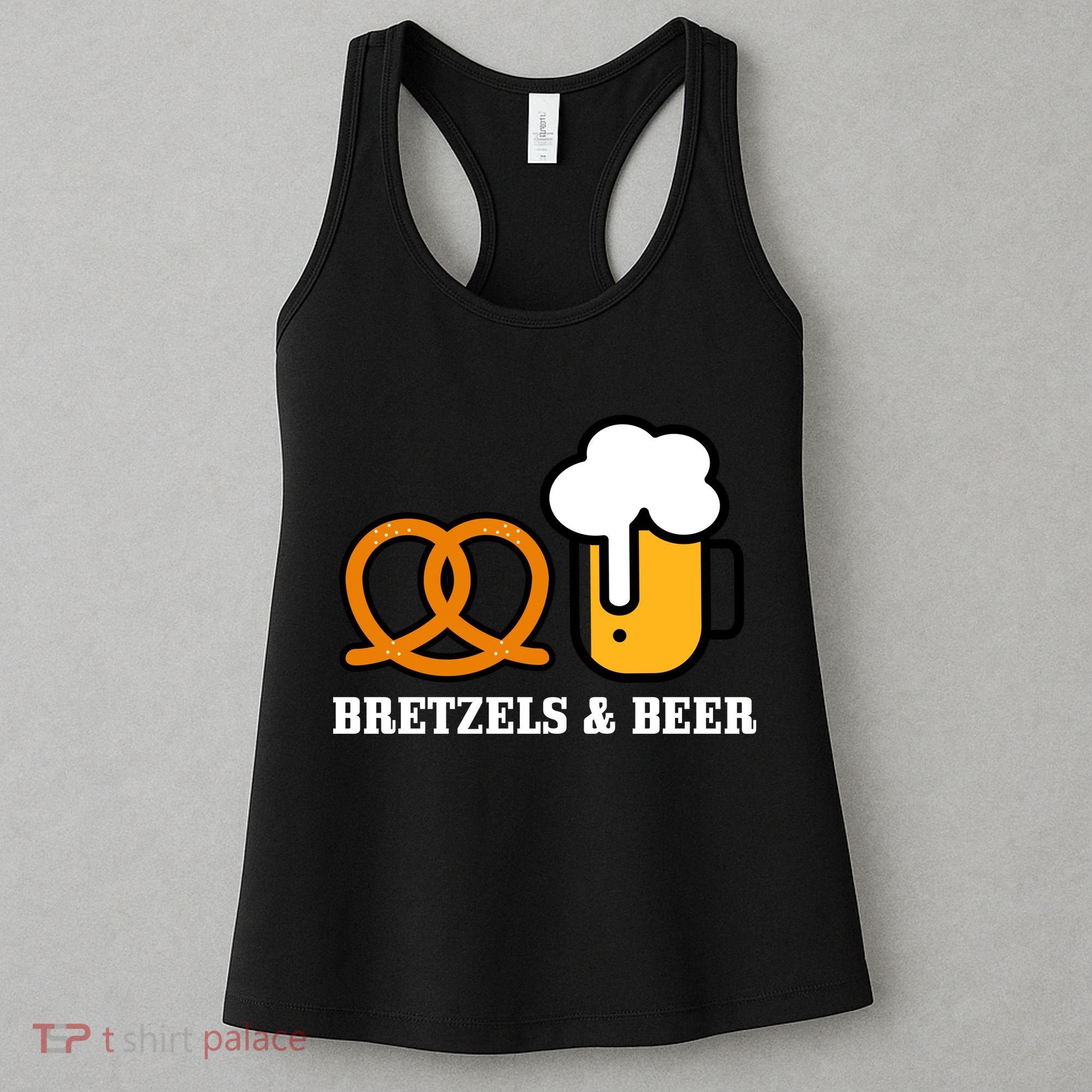Bretzels And Beer Funny Oktoberfest Women's Tank Top
